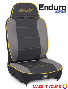 Enduro High Back Reclining Suspension Seat (Custom)