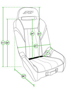 GT/S.E. Suspension Seats Kit for Can-Am Maverick X3 (Pair)