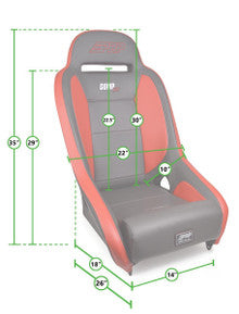 Competition Elite Suspension Seat (Custom)