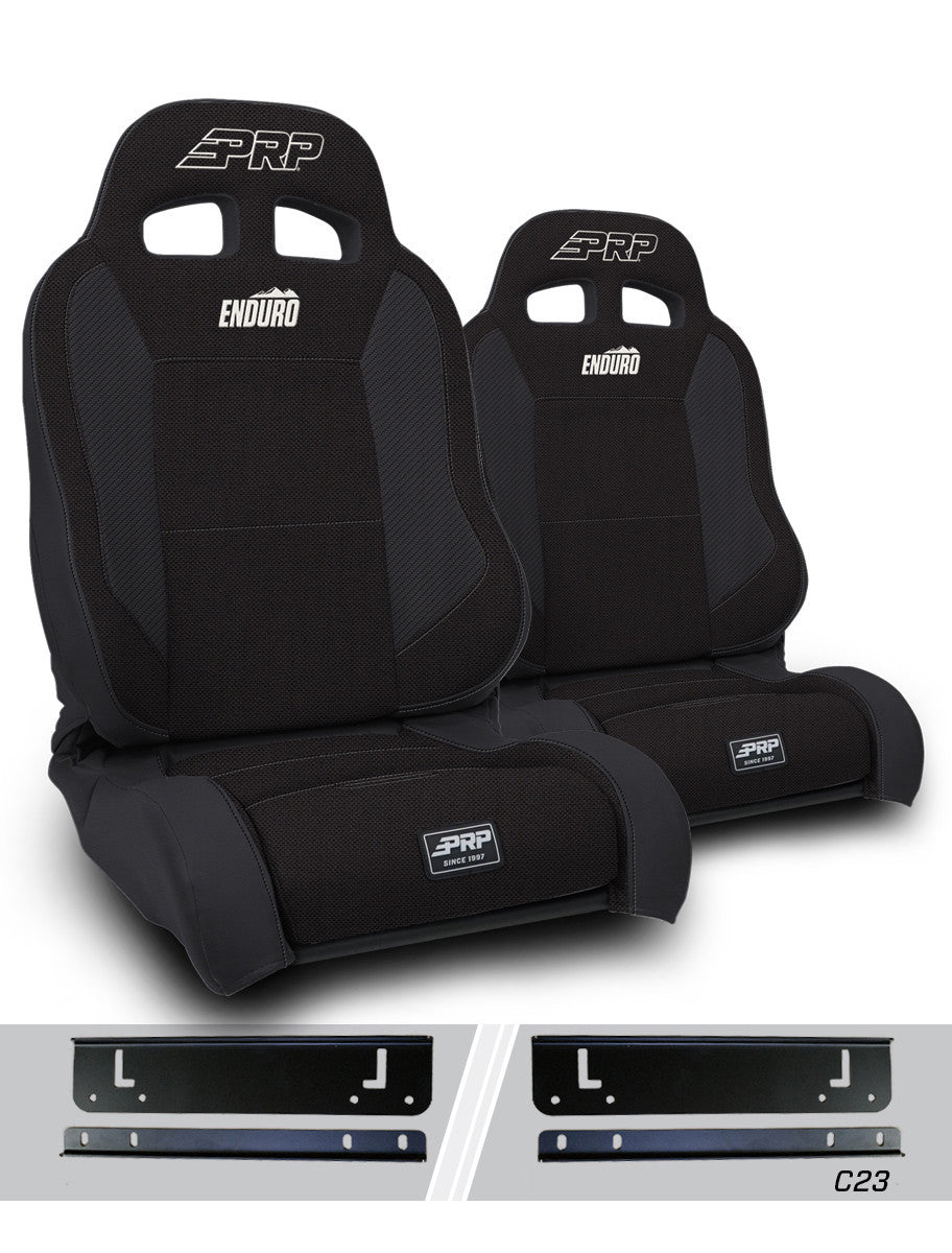 Enduro Elite Suspension Seat - Trek Edition, Kit for 97-02 Jeep Wrangler TJ (Pair)