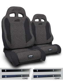 Enduro Elite Suspension Seat - Trek Edition, Kit for 03-06 Jeep Wrangler TJ (Pair)