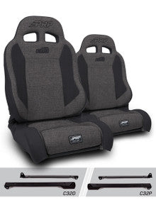 Enduro Elite Suspension Seat - Trek Edition, Kit for Jeep Wrangler CJ7/YJ (Pair)