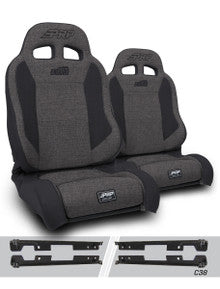 Enduro Elite Suspension Seat - Trek Edition, Kit for Jeep Wrangler JK/JKU (Pair)