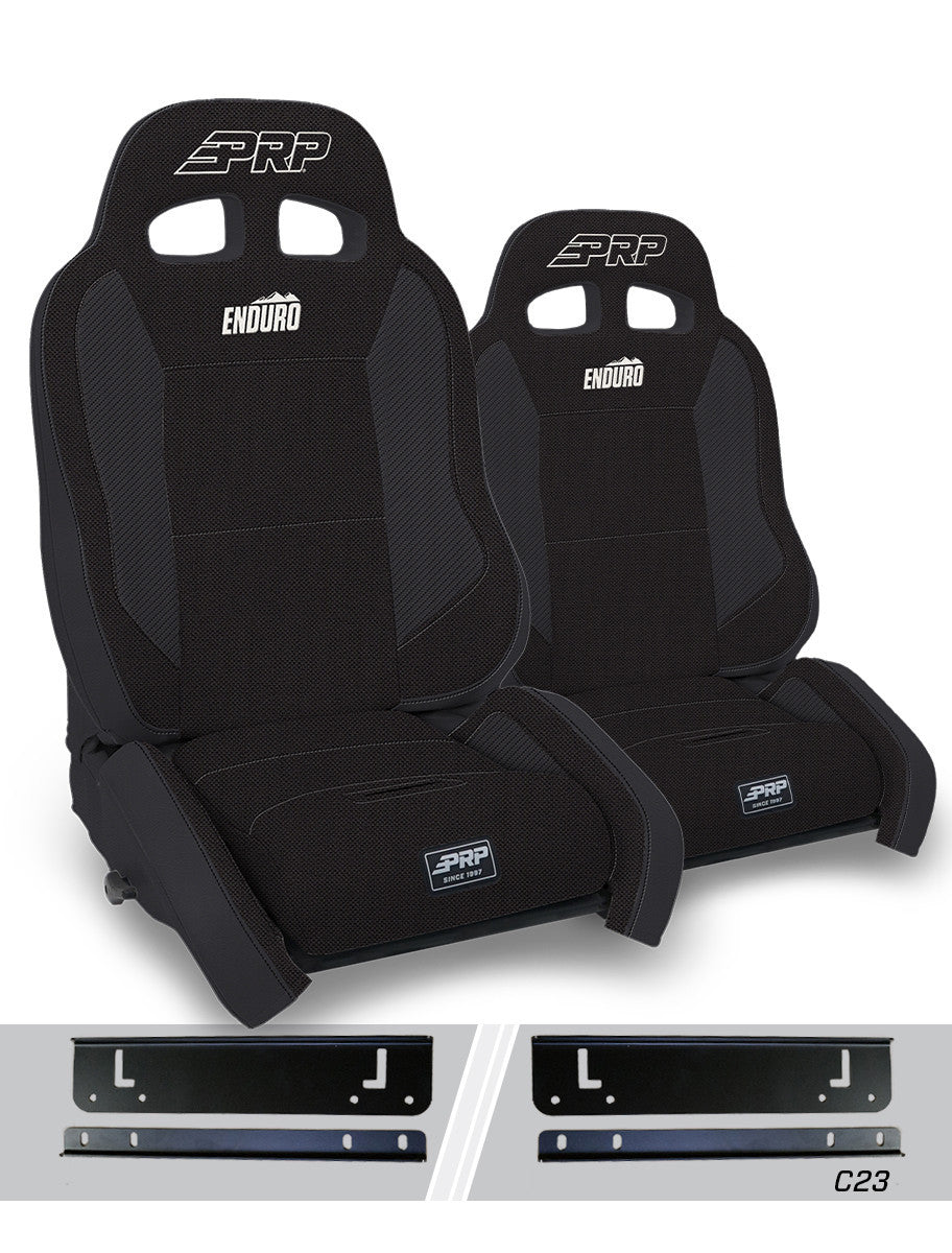 Enduro Elite Suspension Seat - Crawl Edition, Kit for 97-02 Jeep Wrangler TJ (Pair)