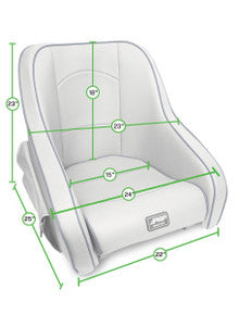 Hydro Classic Jet Boat Seat