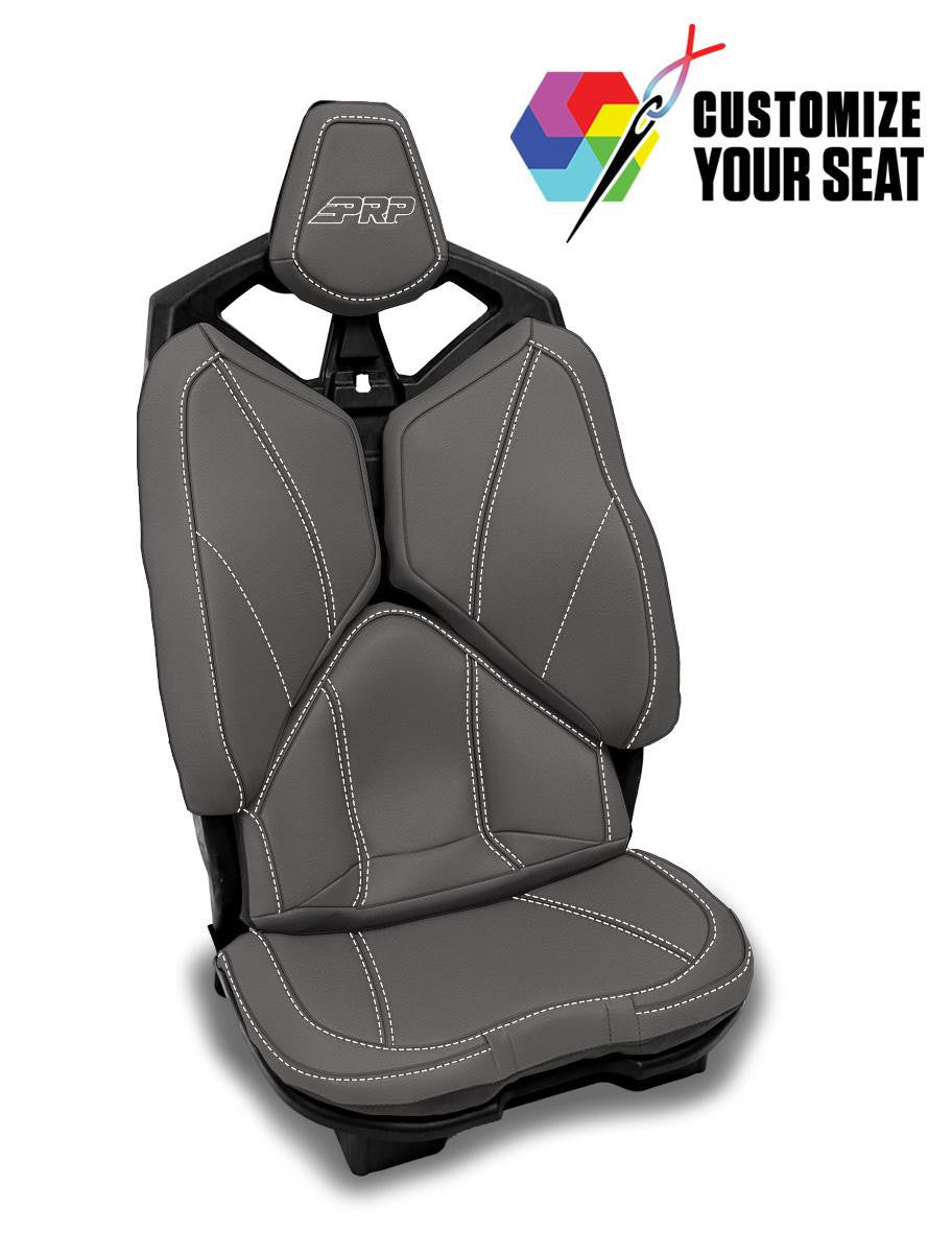 Rear Seat Covers for 2020-2024 Polaris RZR PRO X4P, PRO R4, Turbo R4 (Pair) (Custom)