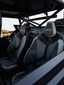 Rear Seat Covers for 2020-2024 Polaris RZR PRO X4P, PRO R4, Turbo R4 (Pair) (Custom)