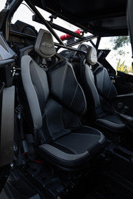 Rear Seat Covers for 2020-2024 Polaris RZR PRO X4P, PRO R4, Turbo R4 (Pair) (Custom)