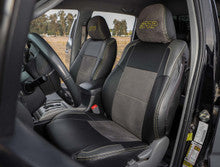Front Seat Covers for 2012-2015 Toyota Tacoma; TRD & Sport Edition (Pair) (Custom)