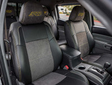 Front Seat Covers for 2012-2015 Toyota Tacoma; TRD & Sport Edition (Pair) (Custom)