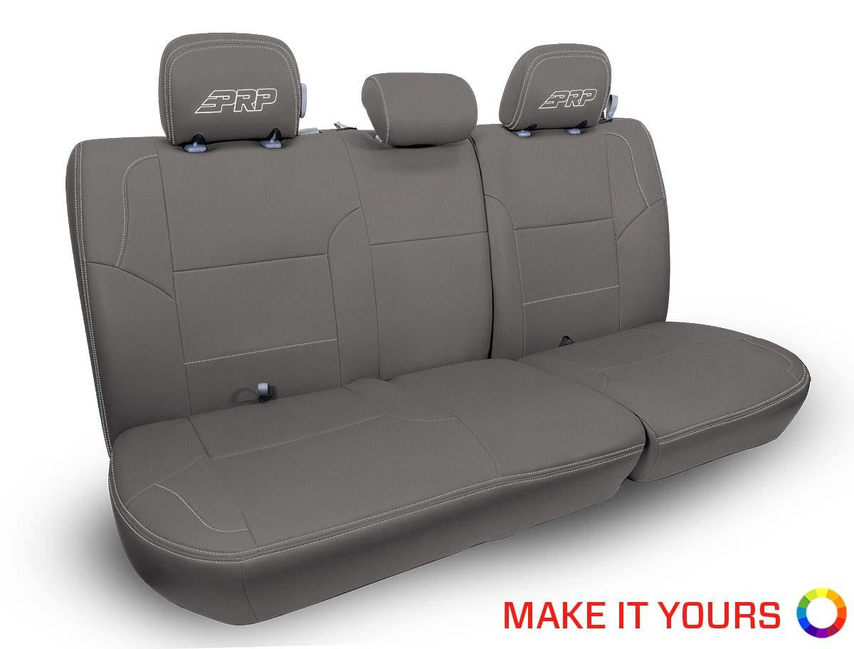 Rear Bench Cover for 2012-2015 Toyota Tacoma; Double Cab (Custom)