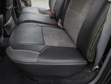 Rear Bench Cover for 2012-2015 Toyota Tacoma; Double Cab (Custom)