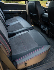 Rear Bench Seat Covers for 2021+ Ford F150, 2023+ Super Duty (Custom)