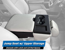 Center Jump Seat Cover for 2015+ Ford F150, 2017+ Super Duty (Custom)