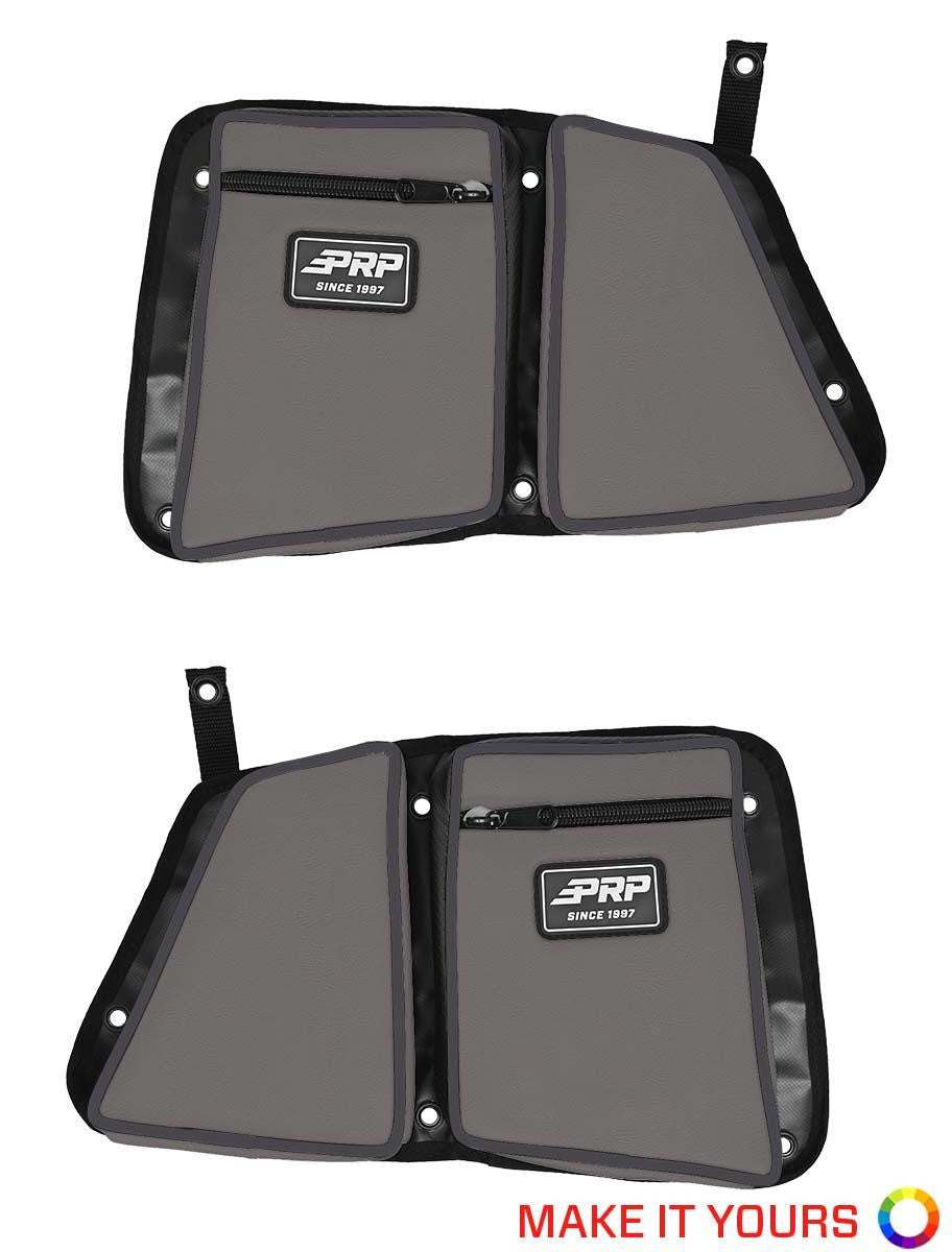 Rear Door Bag with Knee Pad for Polaris RZR (Pair) (Custom)