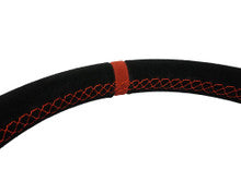 Deep Dish Suede Steering Wheel