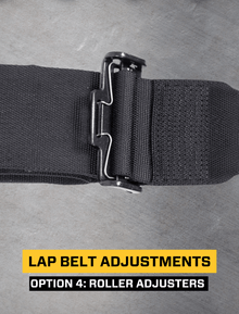 5.3x2 Harness with Pull Up Lap Belt