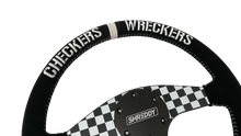 PRP X Shreddy Checkered Steering Wheel, Flat