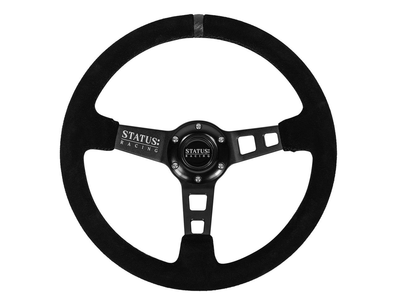 SR Deep Dish Suede Steering Wheel
