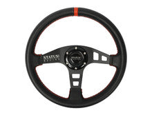 SR Flat Leather Steering Wheel