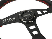 SR Flat Leather Steering Wheel