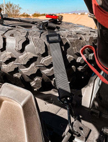 Spare Tire 3-Point 1.5 in. Tie Down w/ Swivel Hooks