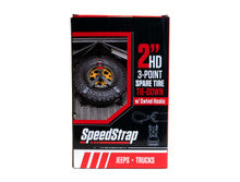 Heavy-Duty Spare Tire 3-Point 2 in. Tie Down w/ Swivel Hooks