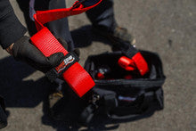 Ratchet 2 in. x 10 ft. Tie Down w/ Twisted Snap Hooks and Axle Strap