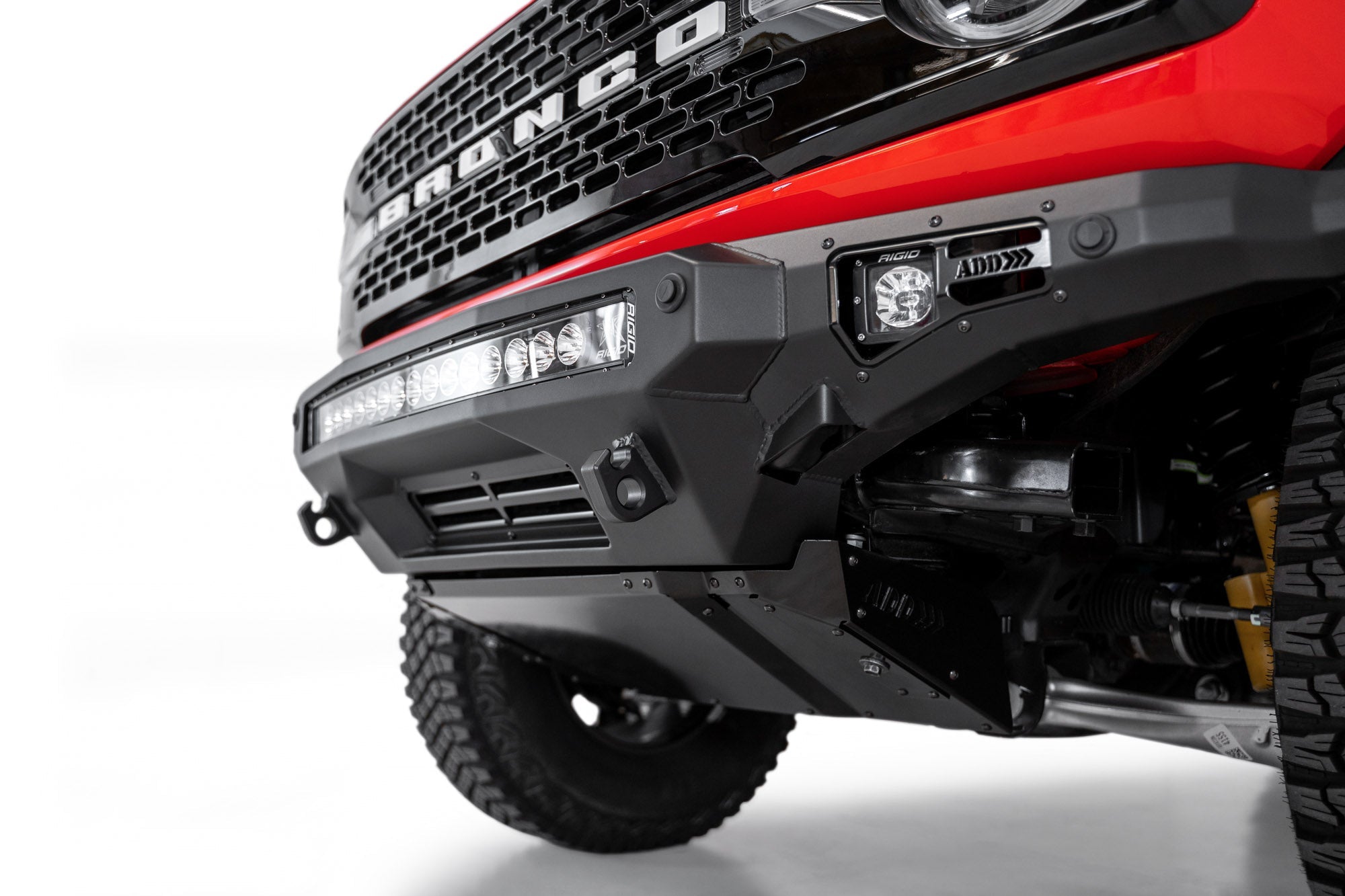 2021-2026 Ford Bronco Stealth Fighter Front Bumper