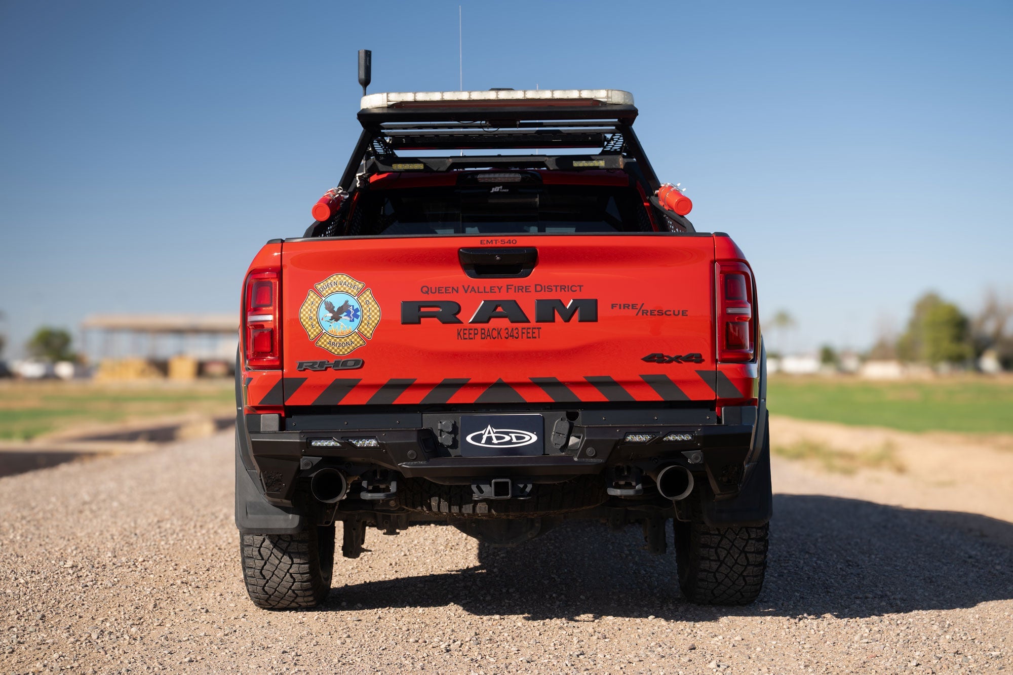 2025-2026 Ram RHO Phantom Rear Bumper