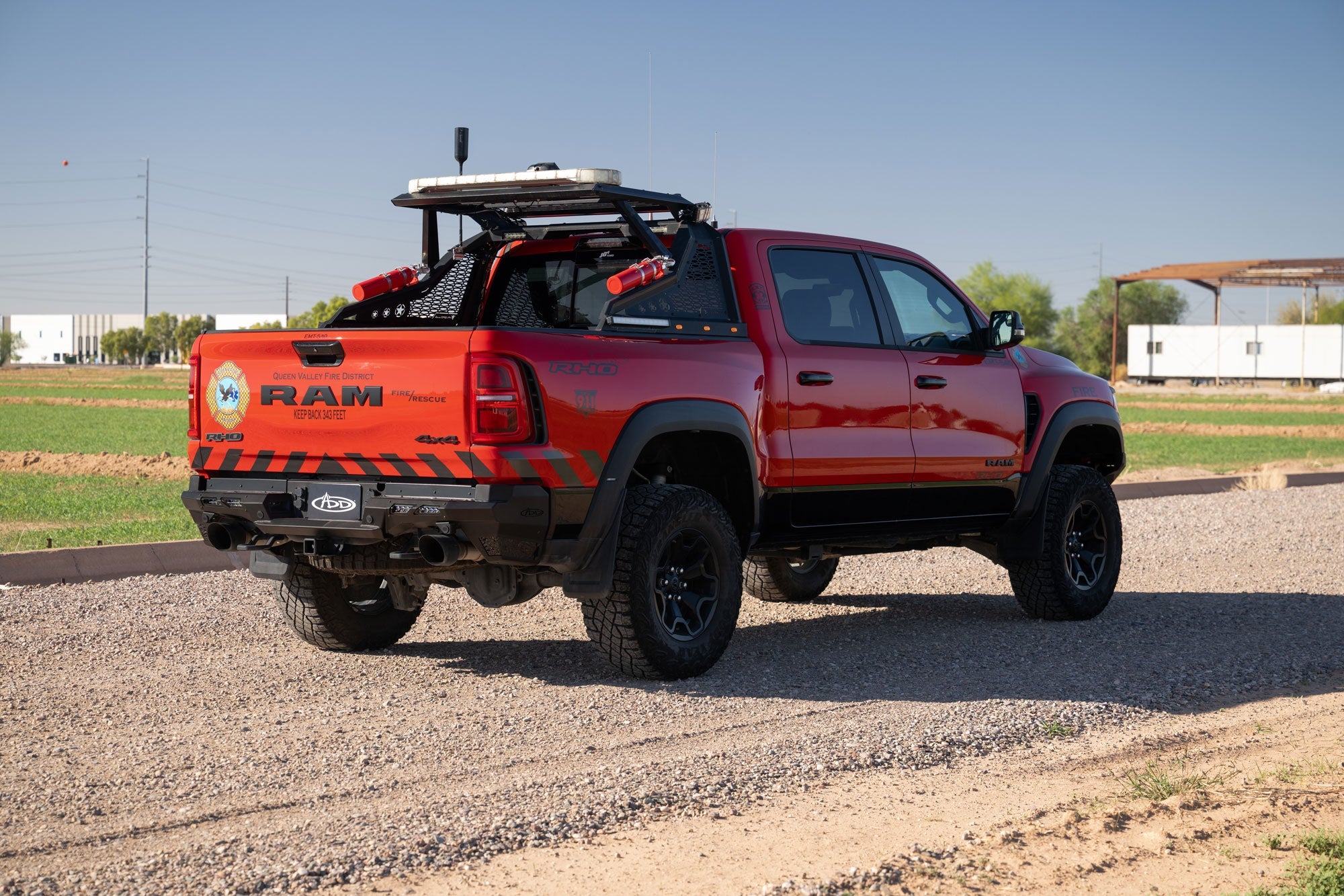 2025-2026 Ram RHO Phantom Rear Bumper