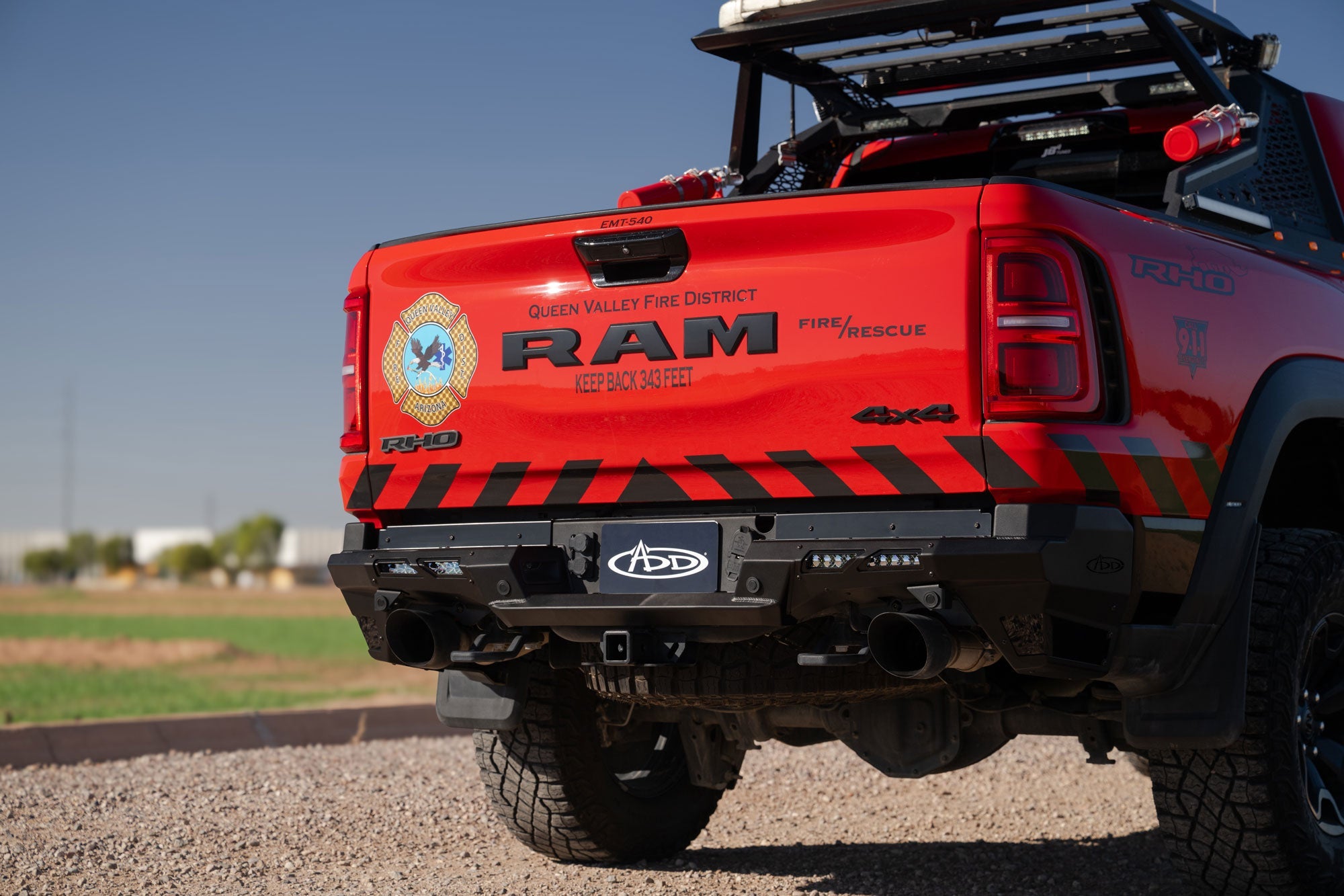 2025-2026 Ram RHO Phantom Rear Bumper