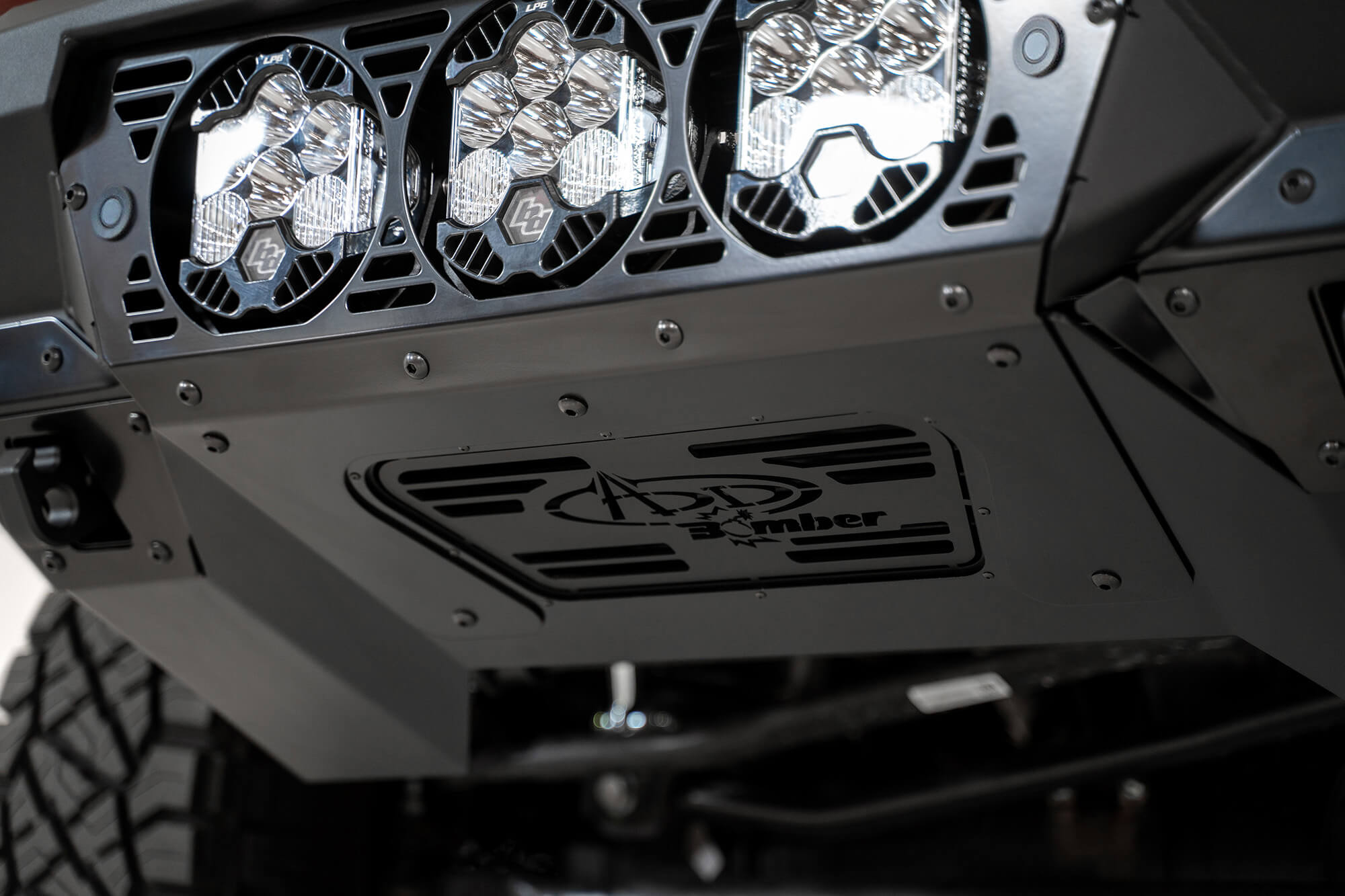 2019-2023 RAM 2500/3500 Bomber Front Bumper (Baja Designs)