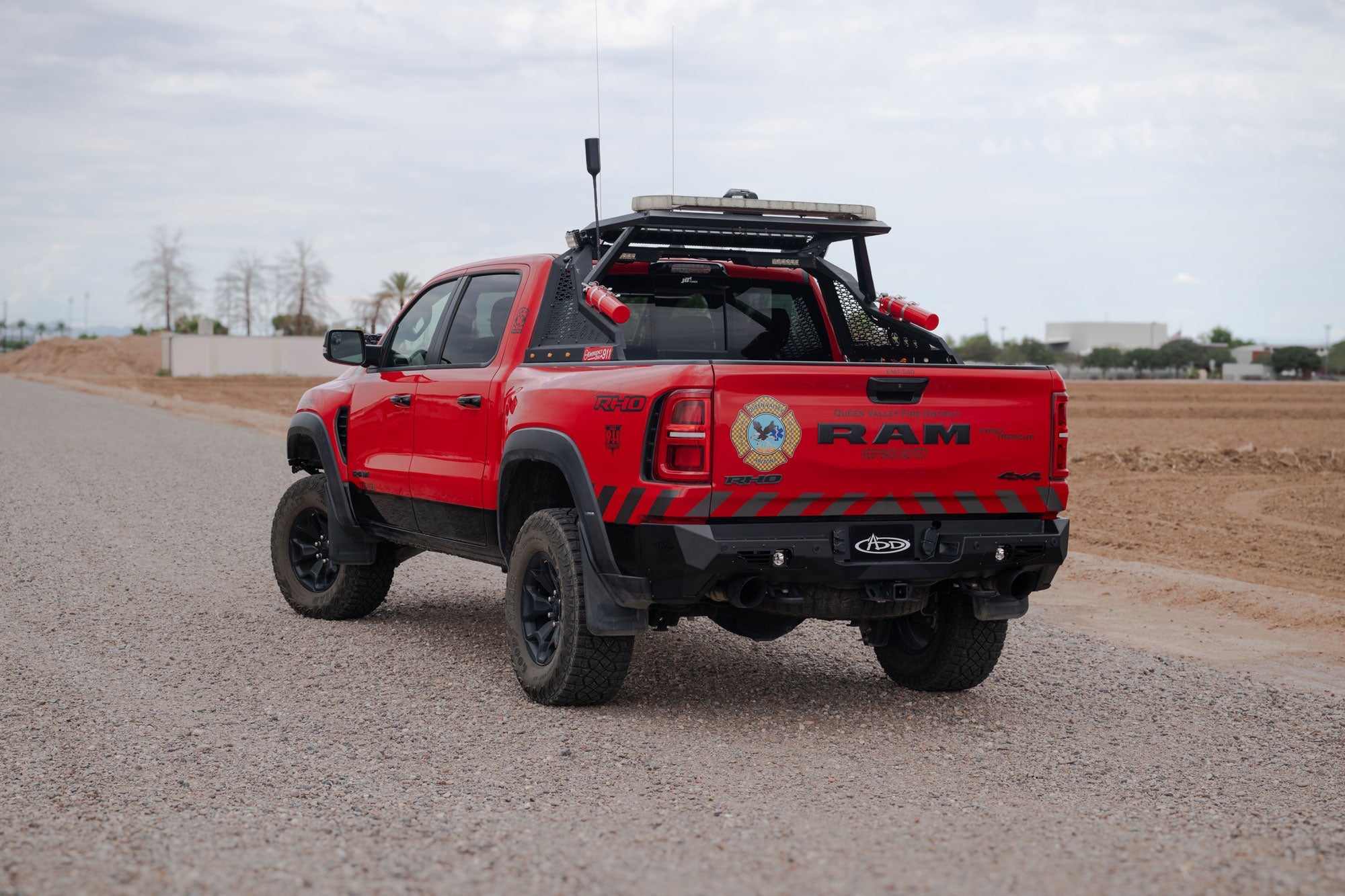 2025-2026 Ram RHO Bomber Rear Bumper