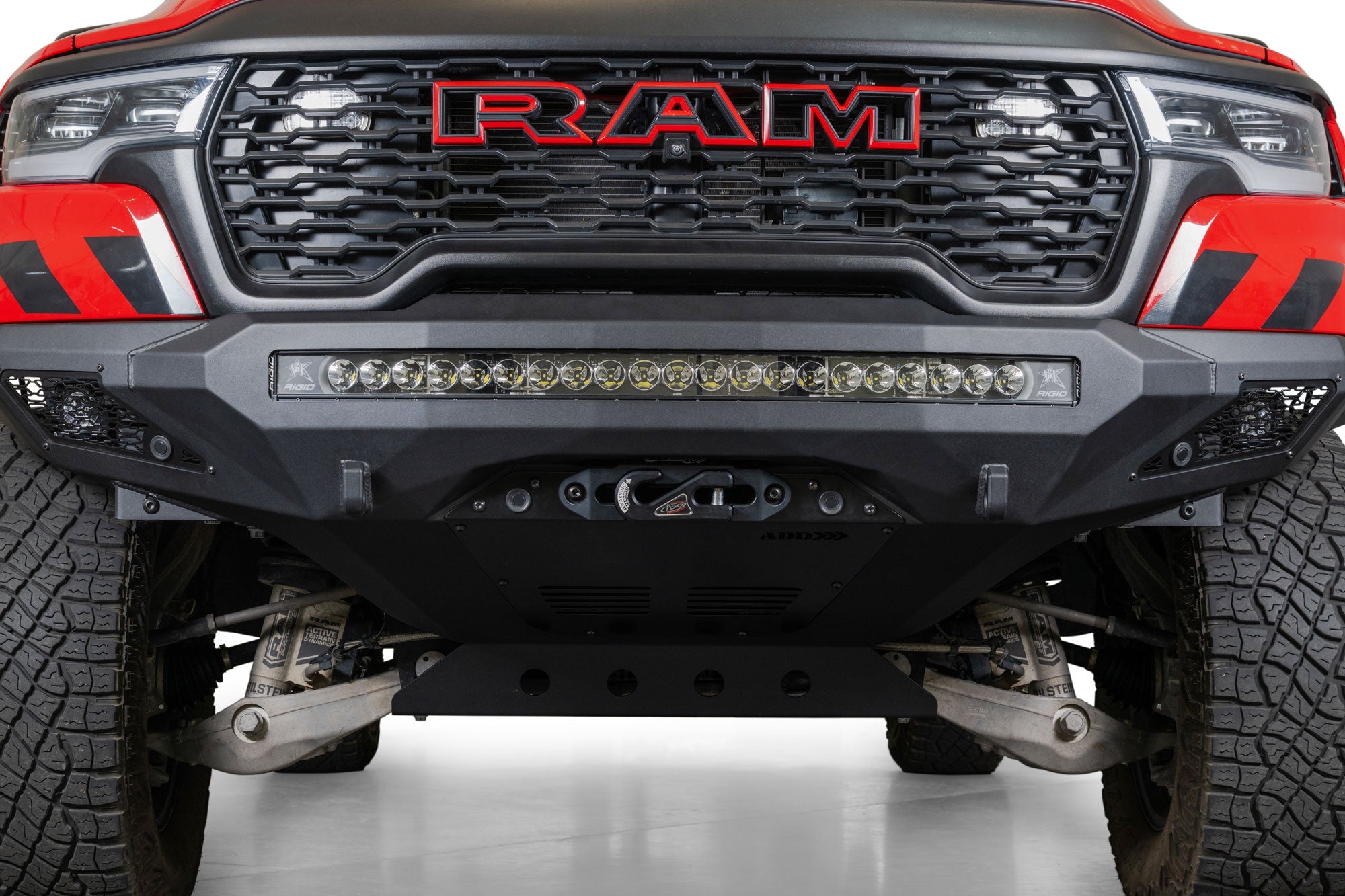 2025-2026 Ram RHO Stealth Fighter Front Bumper Winch Kit