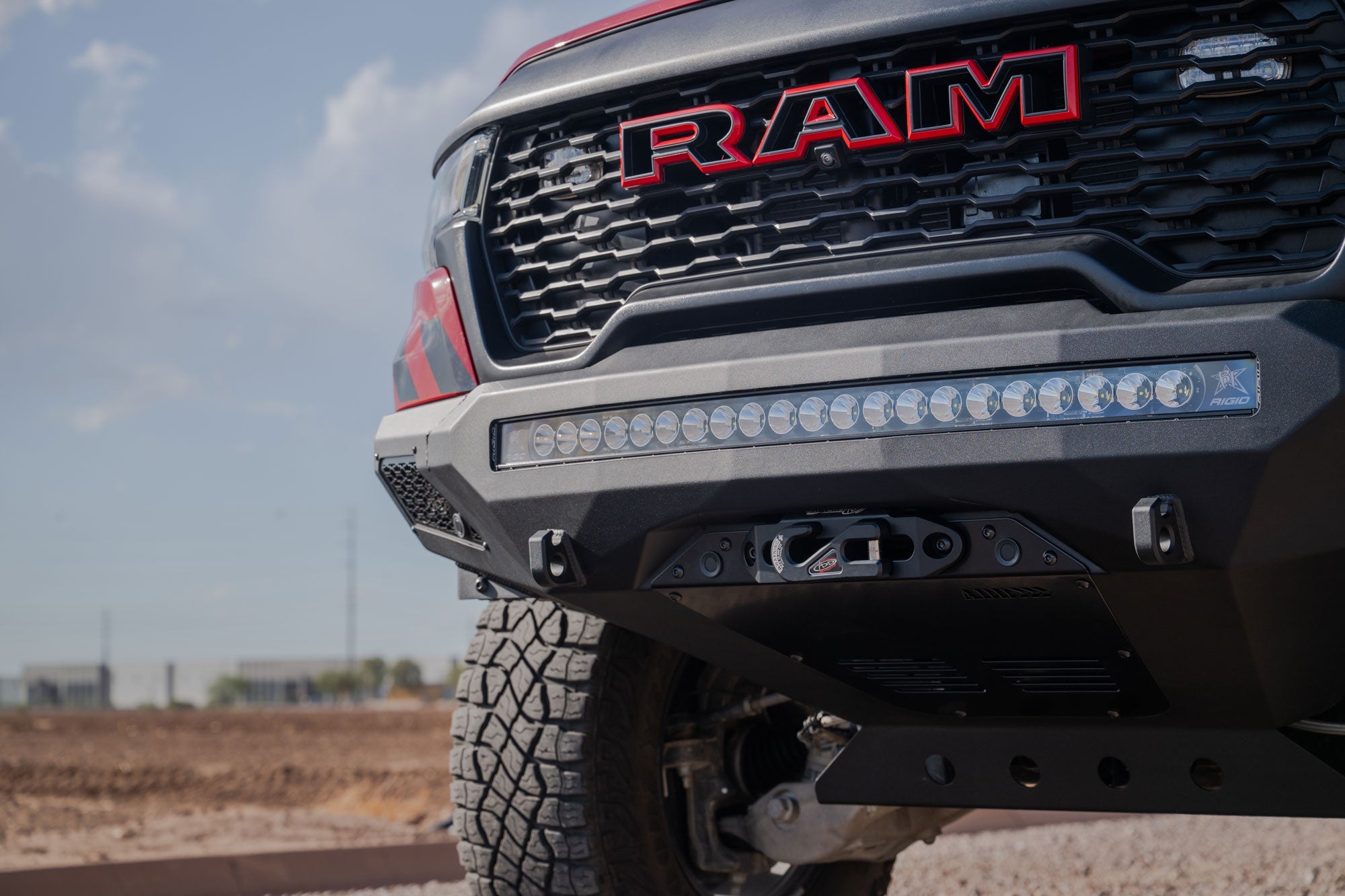 2025-2026 Ram RHO Stealth Fighter Front Bumper Winch Kit