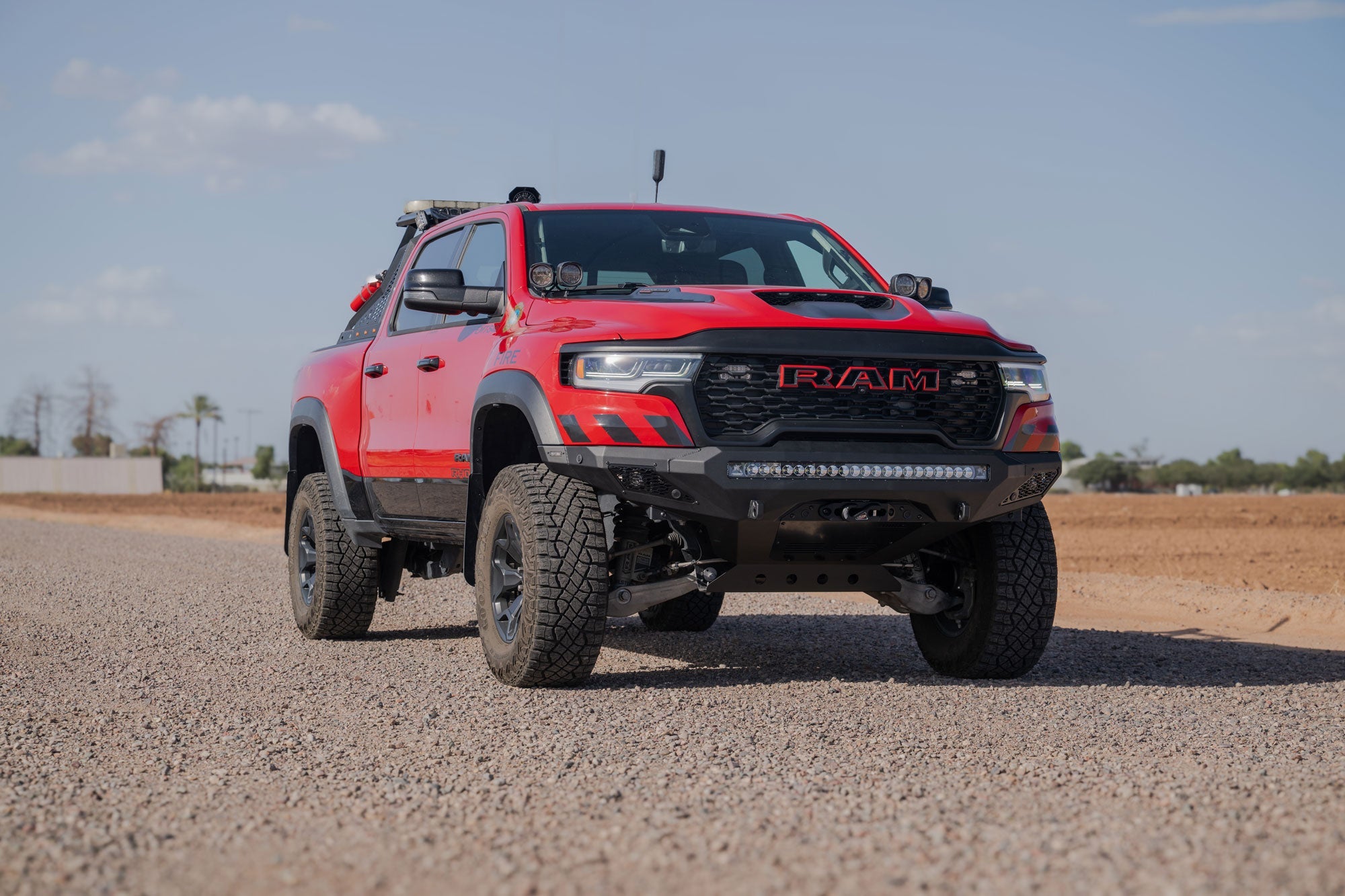 2025-2026 Ram RHO Stealth Fighter Front Bumper Winch Kit
