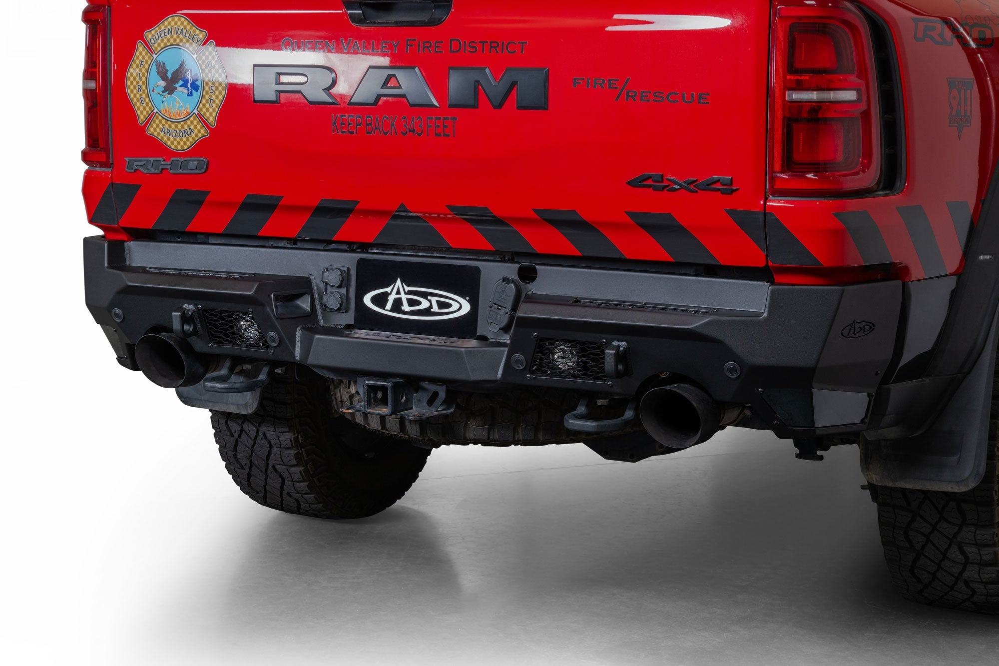 2025-2026 Ram RHO Stealth Fighter Rear Bumper