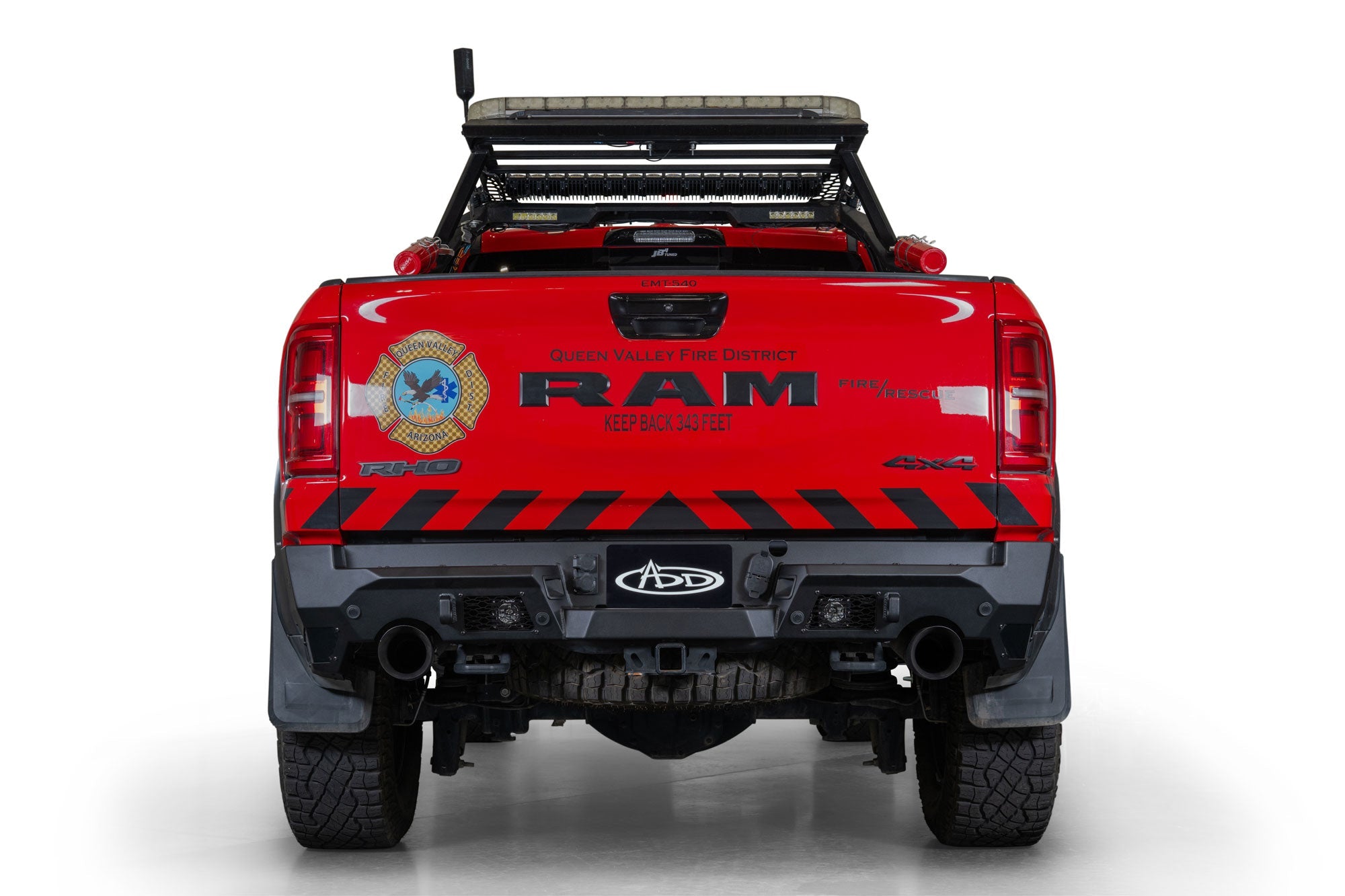 2025-2026 Ram RHO Stealth Fighter Rear Bumper
