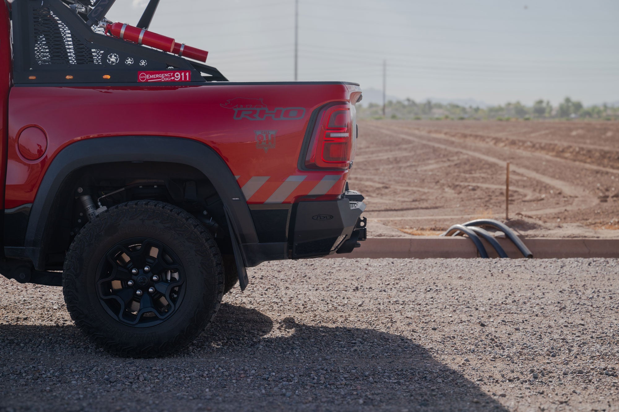 2025-2026 Ram RHO Stealth Fighter Rear Bumper