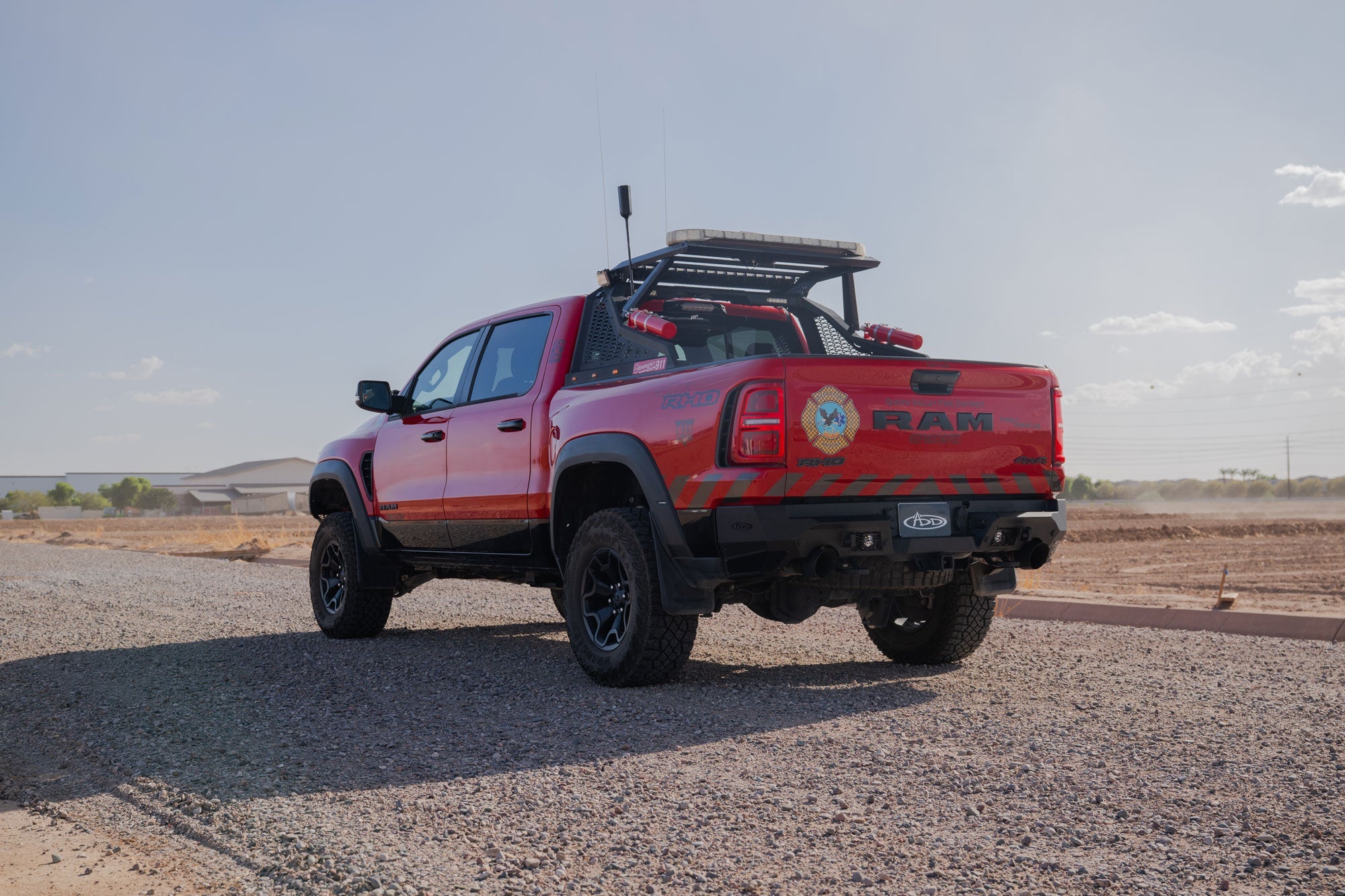 2025-2026 Ram RHO Stealth Fighter Rear Bumper