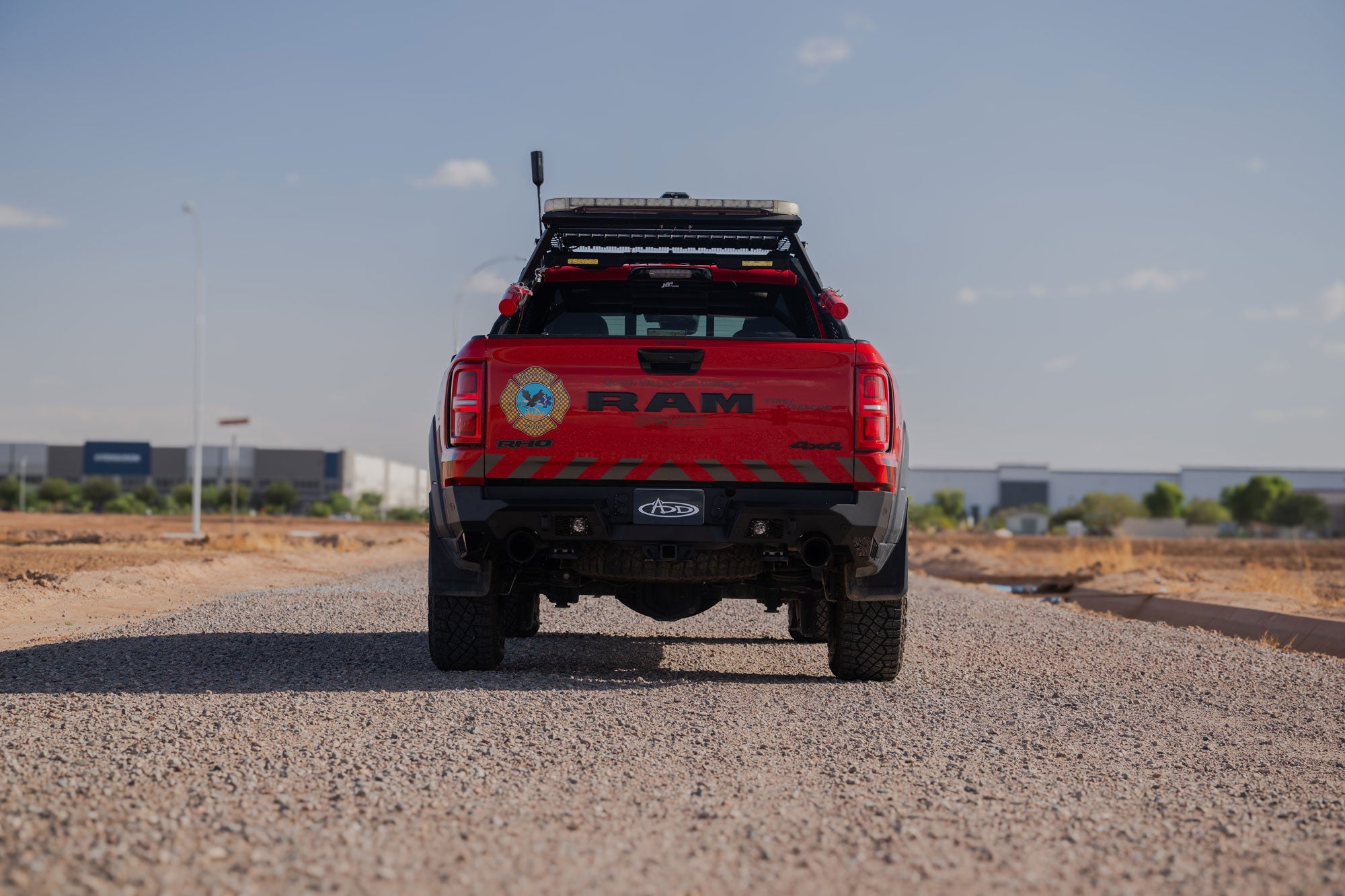 2025-2026 Ram RHO Stealth Fighter Rear Bumper