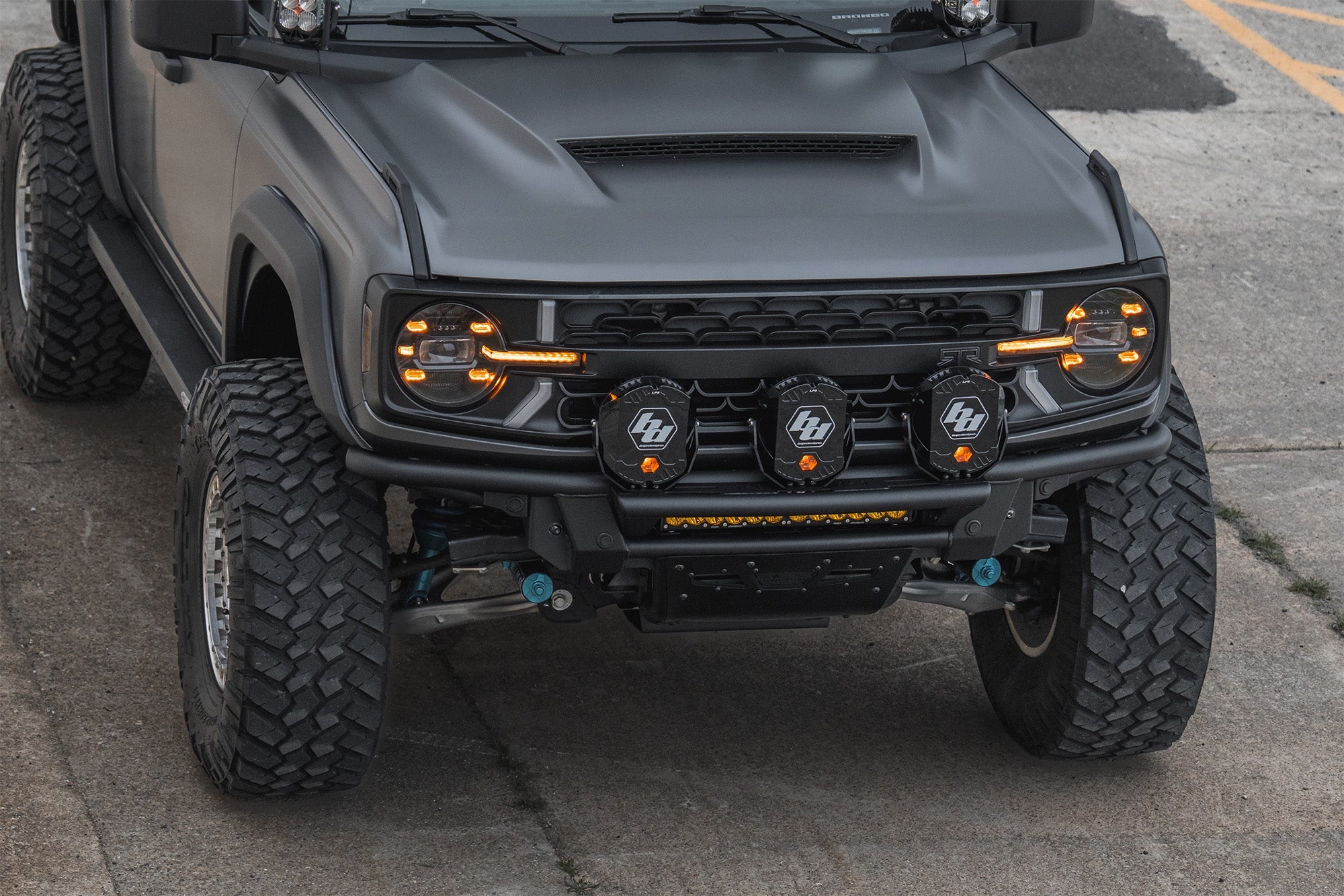 2021-2026 Ford Bronco ADD PRO Bolt-On Light Hoop
