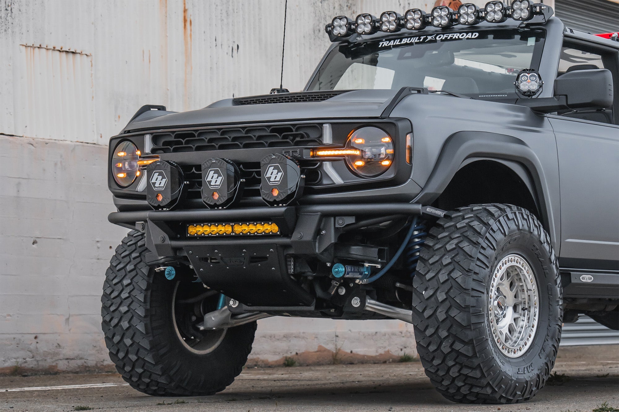 2021-2026 Ford Bronco ADD PRO Bolt-On Light Hoop
