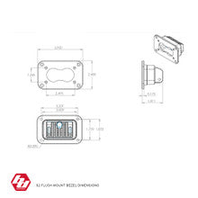 S2 Flush Mount Bezel Kit - Universal