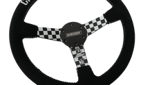 PRP X Shreddy Checkered Steering Wheel, Deep Dish