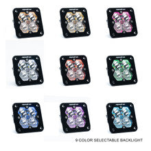 Squadron 2.0 Sport Black Flush Mount LED Auxiliary Light Pod - Universal