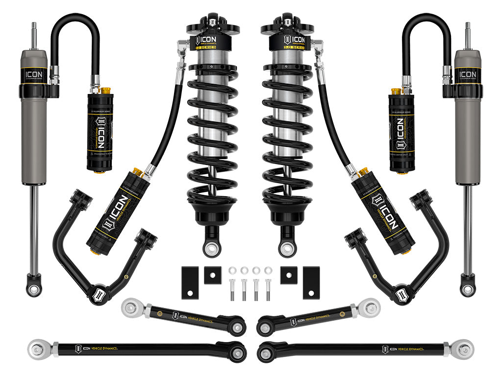 ICON 2022-2025 Toyota Tundra, 2-3.25" Lift, Stage 1, 3.0 Suspension System, Tubular, CDCV
