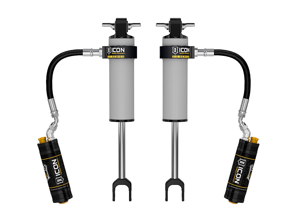 ICON 2020-2026 Chevrolet Silverado/GMC Sierra 2500/3500 HD, 0-3.5” Lift, Front, V.S. 3.0 Shock Absorbers, Remote Reservoir w/ CDCV, Pair