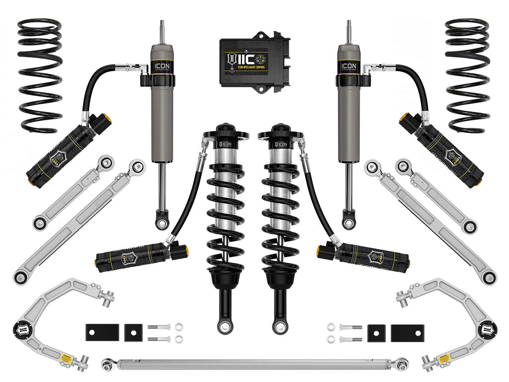 ICON 2022-2026 Toyota Tundra, 1.25-3.5" Lift, Stage 14, 2.5 Suspension System, Billet